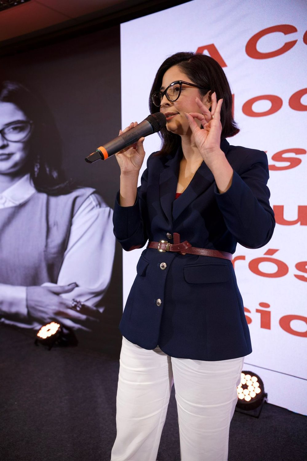 Bianca Amorim palestrando