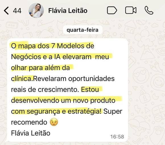 Depoimento Flávia Leitão