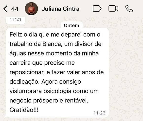 Depoimento Tatiana Teixeira